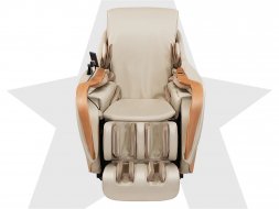 Ультра премиум массажное кресло D_Core 2 Крем