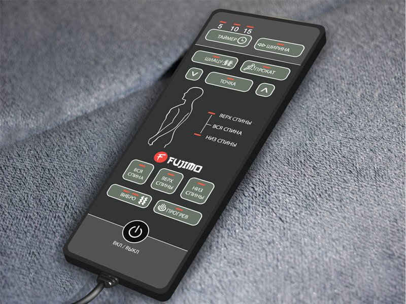 Дизайнерское массажное кресло EGO Max Comfort EG3003 Серый