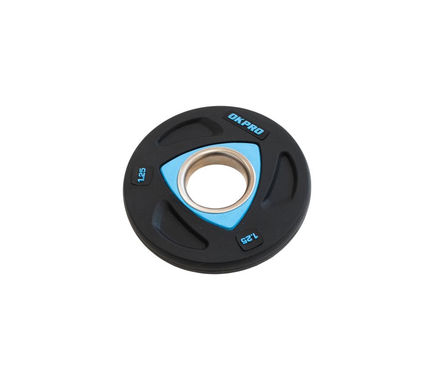 Диск олимпийский полиуретановый 1,25 кг OKPRO