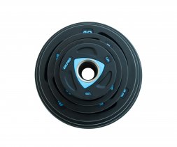 Диск олимпийский полиуретановый 1,25 кг OKPRO