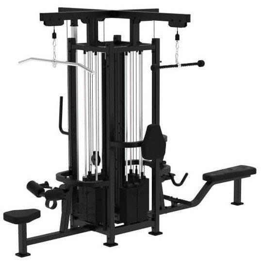 Impulse IF9327 4-х стековая мультистанция - 91 кг (200 ф.) - Без зачехления