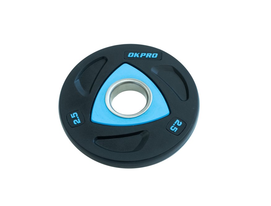 Диск олимпийский полиуретановый 2,5 кг OKPRO