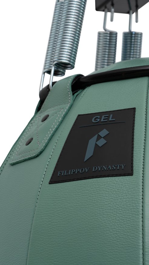 Боксерская груша PREMIUM GEL FILIPPOV. Кожа 75 кг