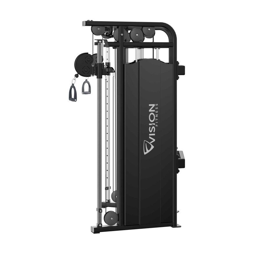 Vision. Грузоблочный тренажер &amp;quot;Двойная регулируемая тяга&amp;quot;. Модель VST600-FT.