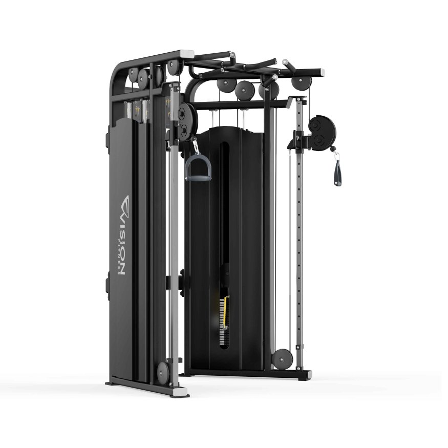 Vision. Грузоблочный тренажер &amp;quot;Двойная регулируемая тяга&amp;quot;. Модель VST600-FT.