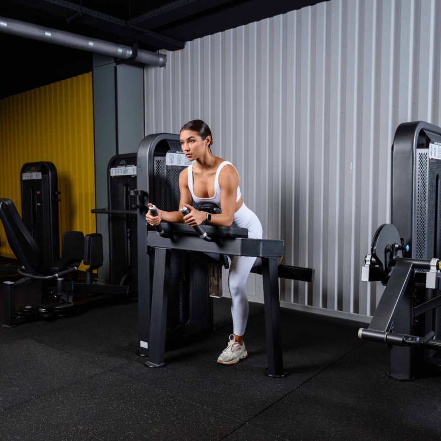 U3024D (E5024) Глют-машина. Ягодичные. Стек 95 кг