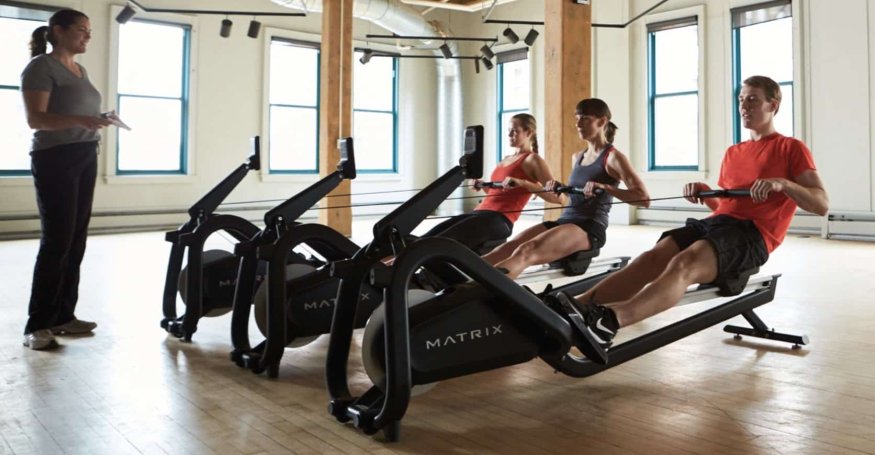  Matrix Fitness Гребной тренажер Rower