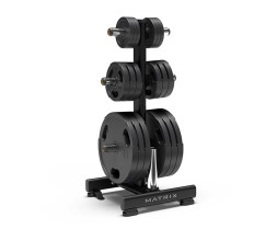 Стойка для дисков и грифов Matrix Fitness Magnum MG-A67B