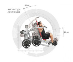 Жим от плеч Hoist RPL-5501 (Free Weights)