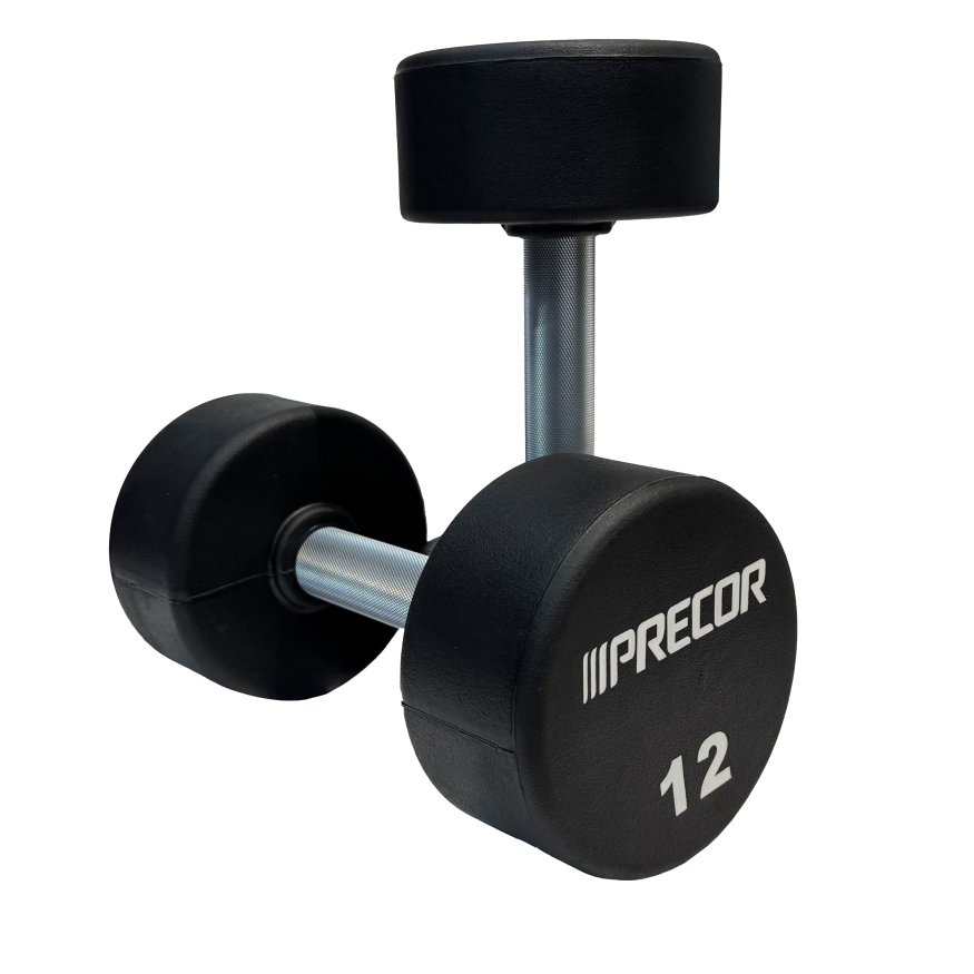 Набор гантелей в уретане PRECOR UPD-NS набор, 12-40 кг, шаг 2 кг, нестандартный молд