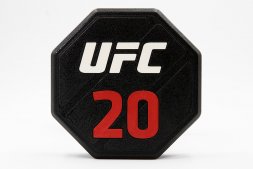 Комплект   премиальных полиуретановых гантелей UFC от 2 до 20кг (10пар)