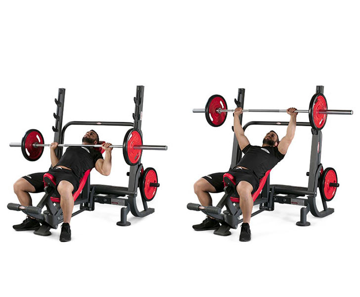 Олимпийская наклонная скамья Panatta HP 1HP205B