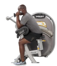 Трицепс сидя HOIST CL-3103 матовый черный/черный