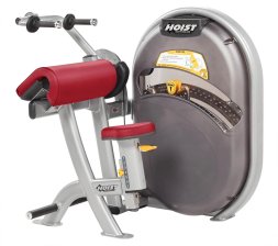 Трицепс сидя HOIST CL-3103 матовый черный/черный