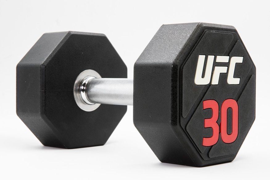Комплект премиальных полиуретановых гантелей UFC от 2 до 40кг (20пар)