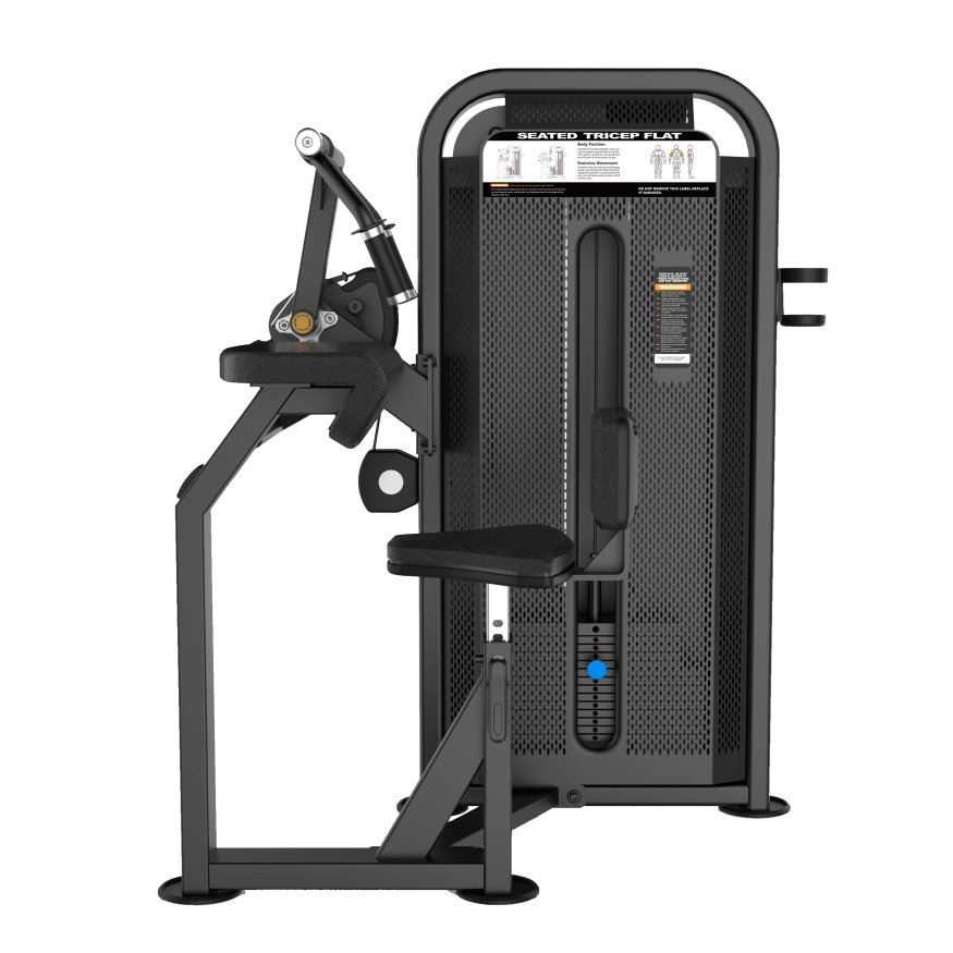 U3027D (E5027) Трицепс-машина сидя. Прямая парта. Стек 64 кг