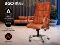 Офисное массажное кресло EGO BOSS EG1001 на заказ (Кожа Премиум)