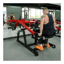 Трицепс сидя на свободных весах Protrain PP167 (черно-красный)