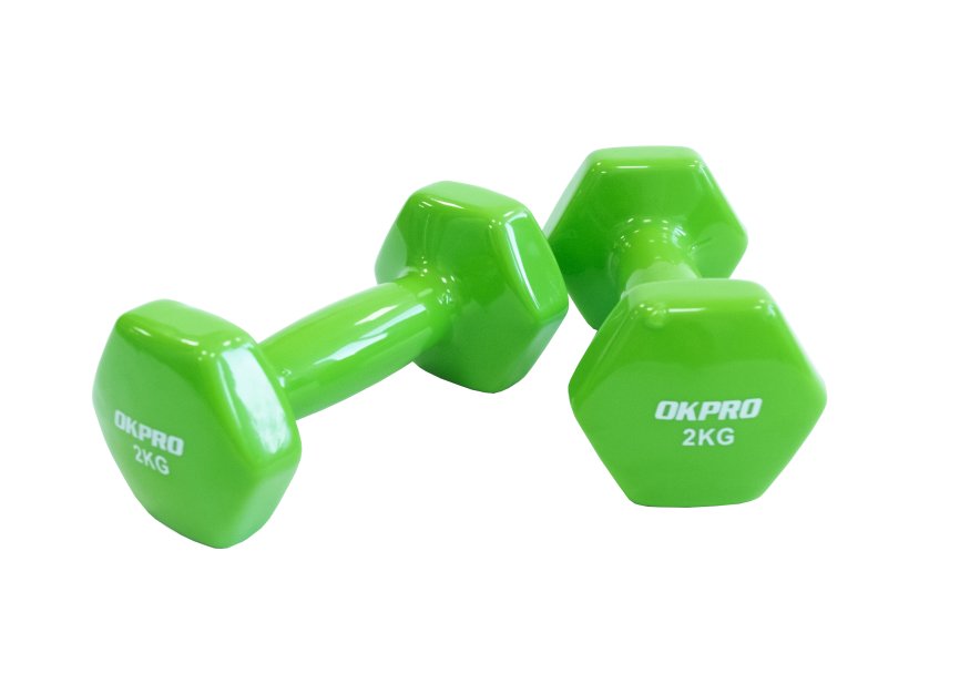 Гантель виниловая 2 кг для групповых программ