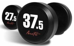 Aerofit AFDB27,5-37,5 Набор обрезиненных гантелей