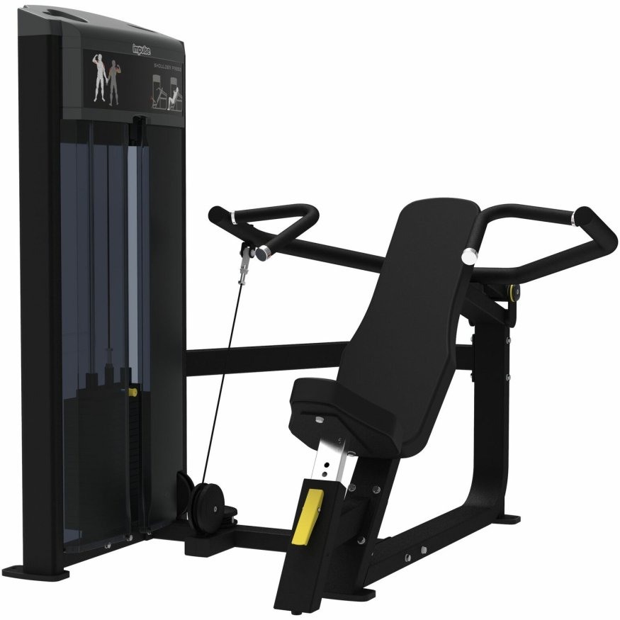 Impulse IF9312 Жим от плеч - 91 кг (200 ф.) - Полное