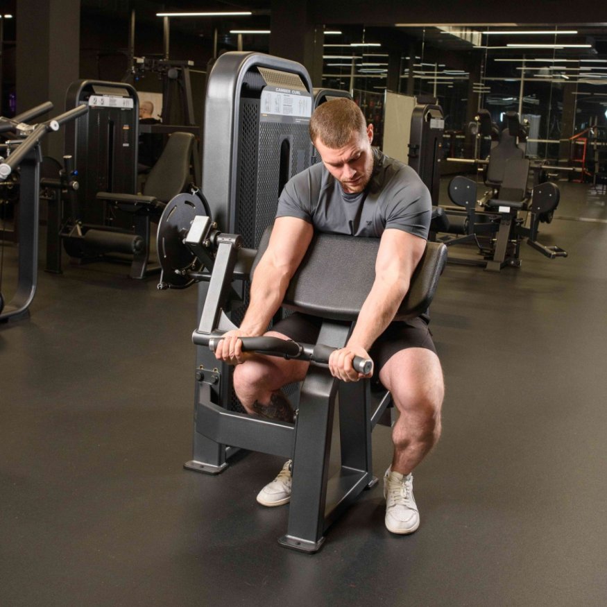 U3030D (E5030) Бицепс-машина сидя. Стек 64 кг