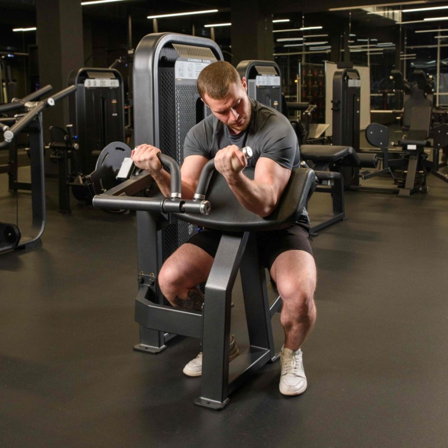 U3030D (E5030) Бицепс-машина сидя. Стек 64 кг