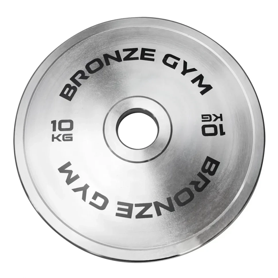 Диск олимпийский BRONZE GYM стальной 10 кг