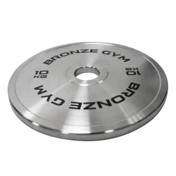 Диск олимпийский BRONZE GYM стальной 10 кг