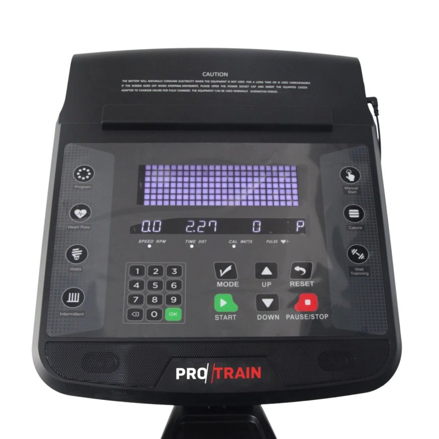 Велотренажер Protrain K9003W-LED, вертикальный