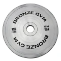 Диск олимпийский BRONZE GYM стальной 15 кг