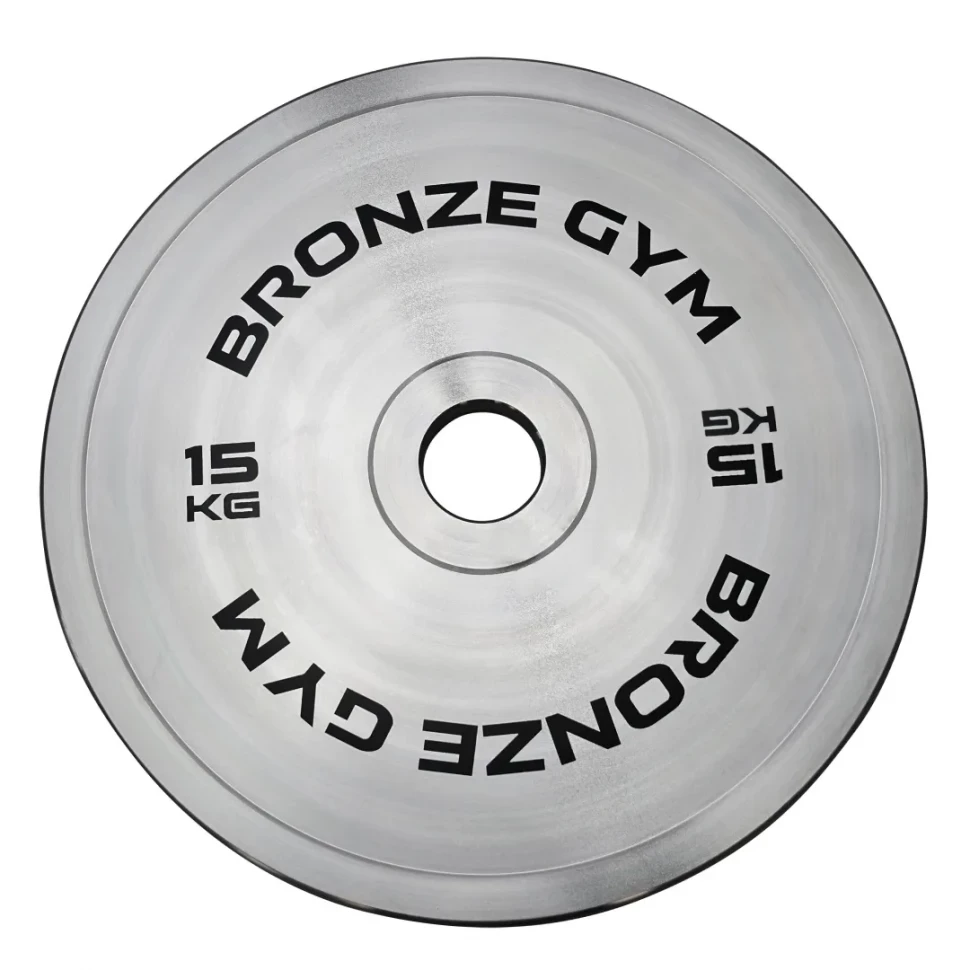 Диск олимпийский BRONZE GYM стальной 15 кг