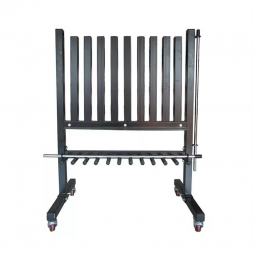 Стойка для виниловых гантелей вертикальная мобильная до 50 пар