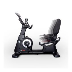 Велотренажер Protrain K9003RW-LED, горизонтальный