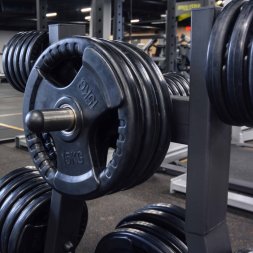 Диск обрезиненный 3 HANDLE черный D51 мм PROFI-FIT 10 кг