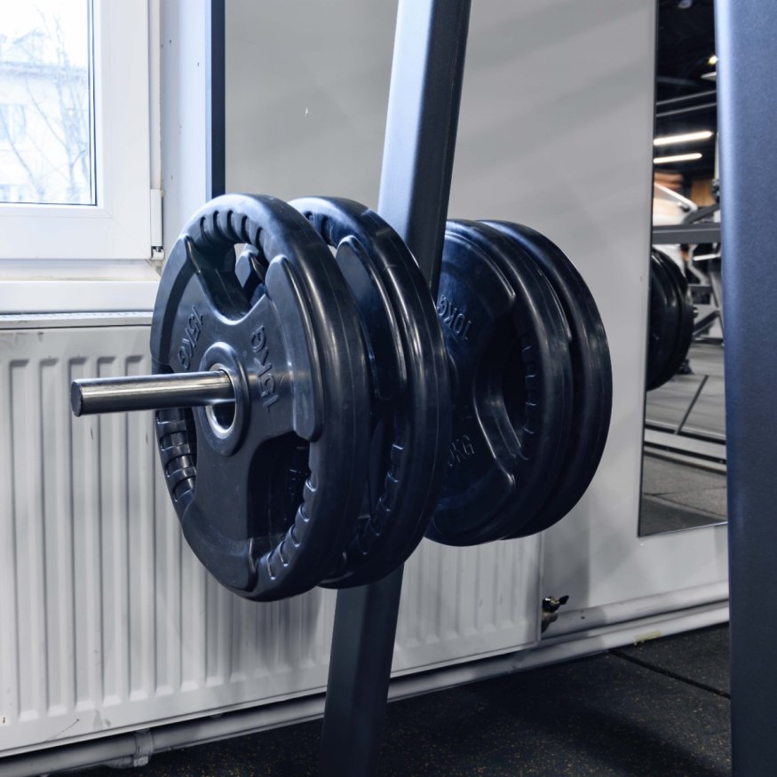 Диск обрезиненный 3 HANDLE черный D51 мм PROFI-FIT 10 кг