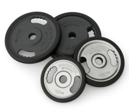 Диск прорезиненный с рукоятками Panatta 1DGI15 15 кг