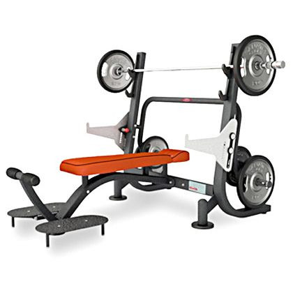 Супер олимпийская горизонтальная скамья Panatta Freeweight HP 1HP203