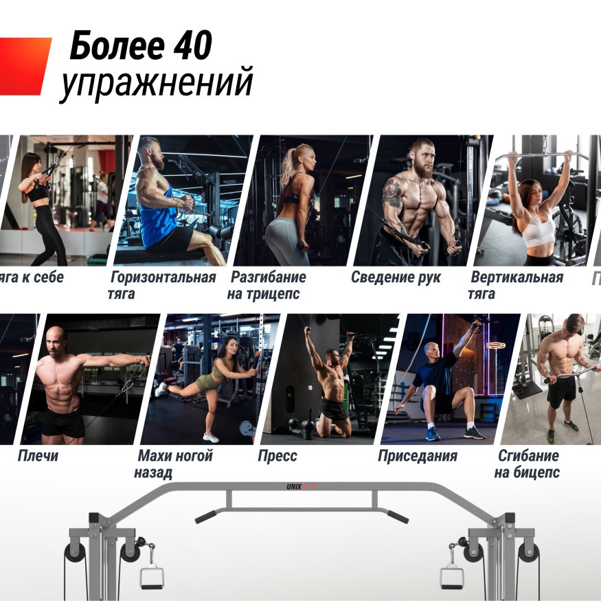 Кроссовер UNIX Fit Station 150 (два блока)