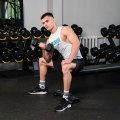 Гантель гексагональная обрезиненная PROFI-FIT  8 кг