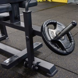 Диск обрезиненный 3 HANDLE черный D51 мм PROFI-FIT 15 кг