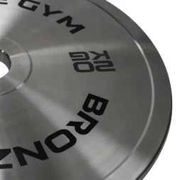 Диск олимпийский BRONZE GYM стальной 20кг