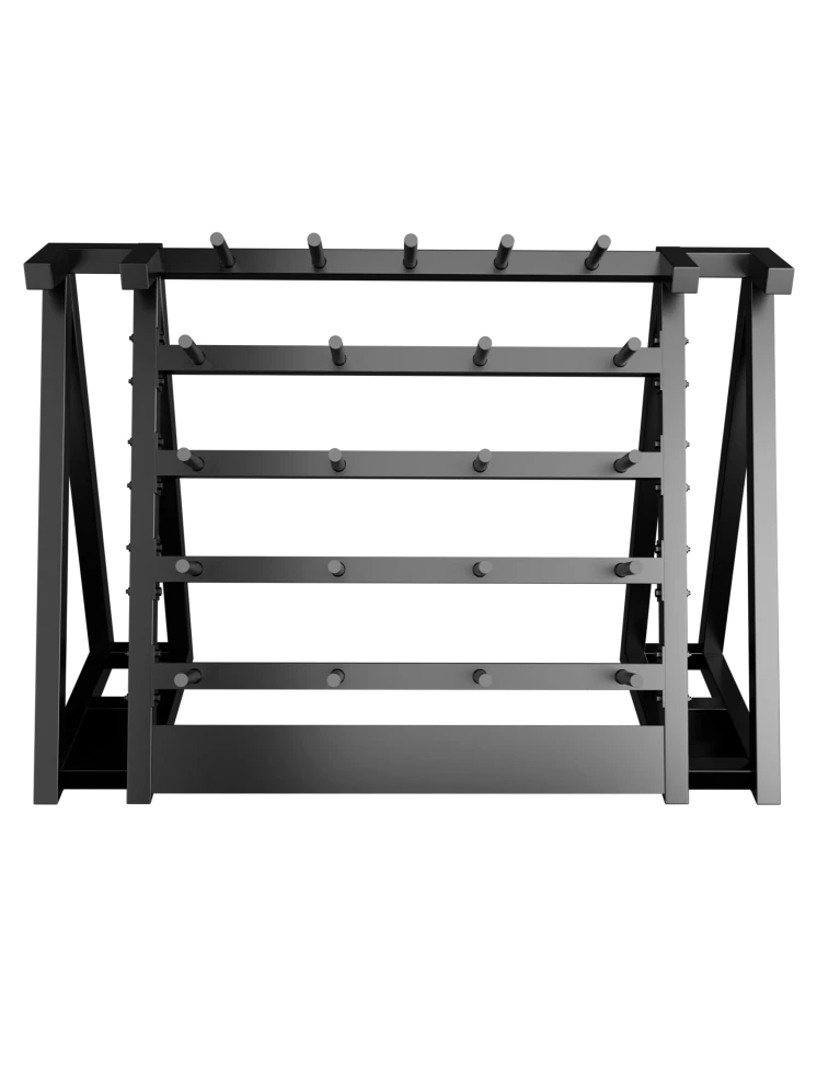 Стойка для хранения штанг для аэробики Bronze Gym 190х55х128, на 20 шт.