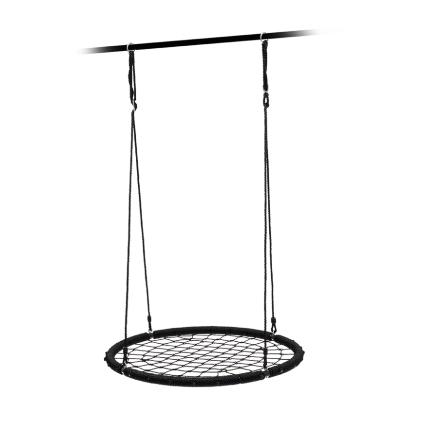 Качели-гнездо подвесные UNIX Line Black 100