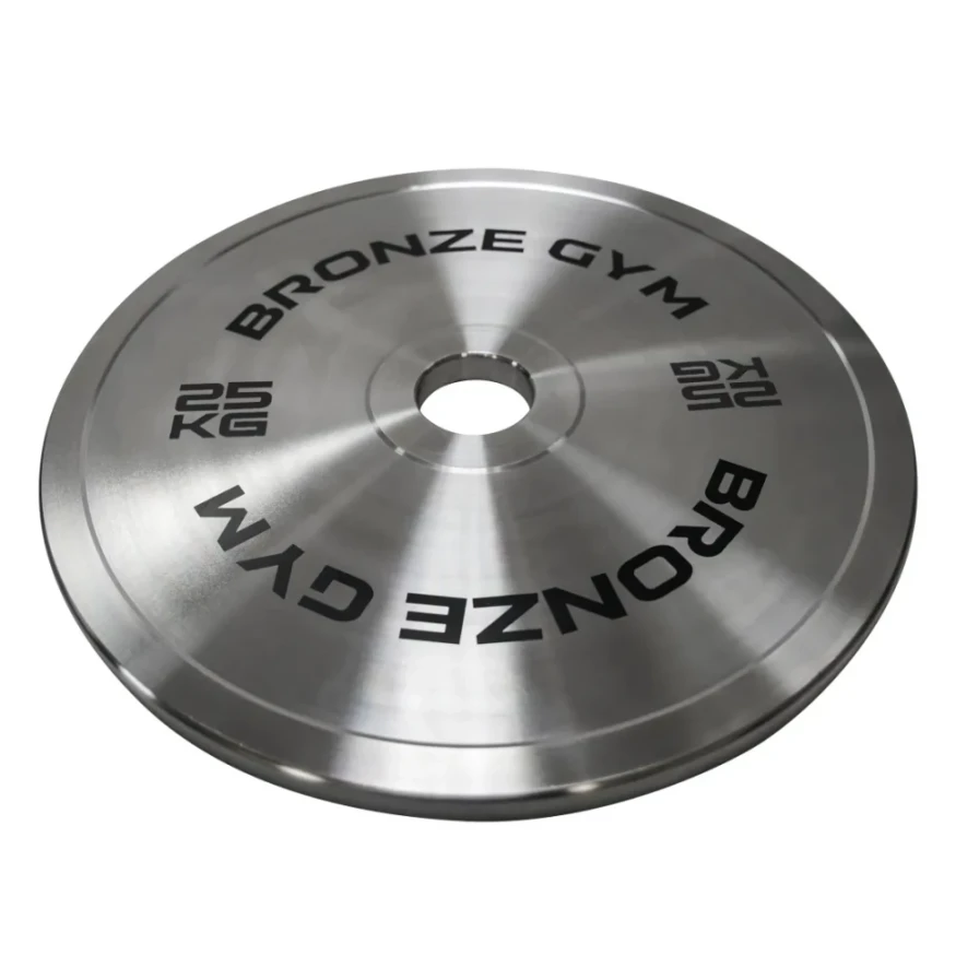 Диск олимпийский BRONZE GYM стальной 25 кг