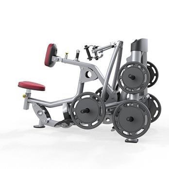 Гребная тяга сидя HOIST RPL-5203 матовый черный/черный