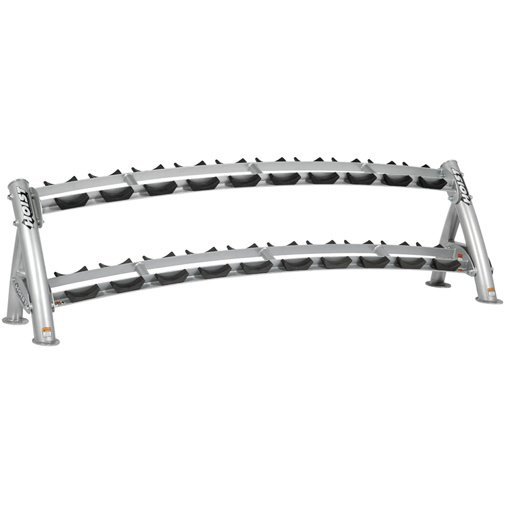 Подставка для гантелей HOIST CF-3461-2 10 пар, серебряный