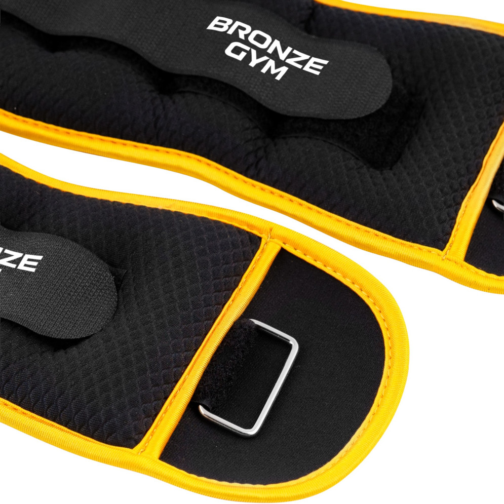 Утяжелители для ног и рук BRONZE GYM, 1кг (0.5кг х 2), пара