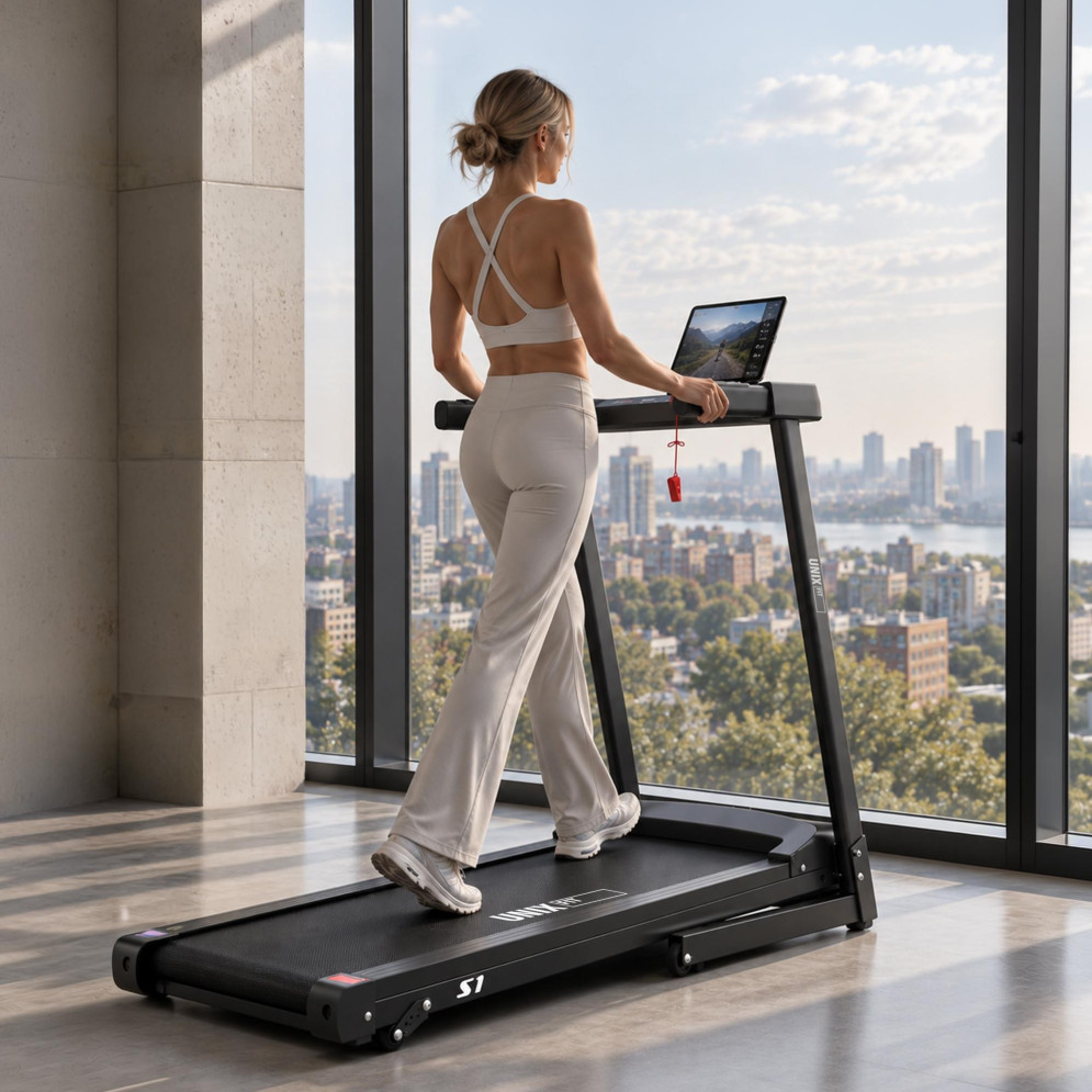 Беговая дорожка UNIX Fit Hi-tech S1 черный