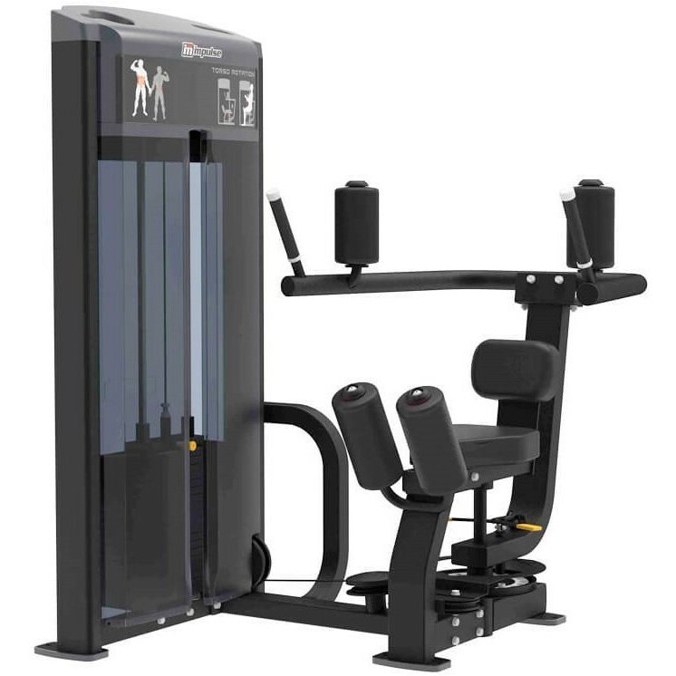 Impulse IF9318 Вращение торса - 73 кг (160 ф.) - Частичное